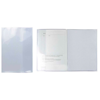 Artikelbild für HERMA Heftumschlag PLUS transparent DIN A5, Artikelnummer 772743