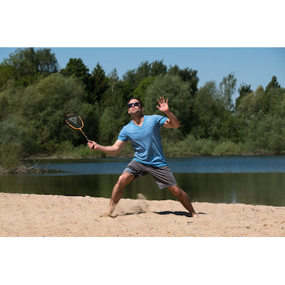 Artikelbild 3 für TALBOT torro® Badminton-Set schwarz, orange, Artikelnummer 470353