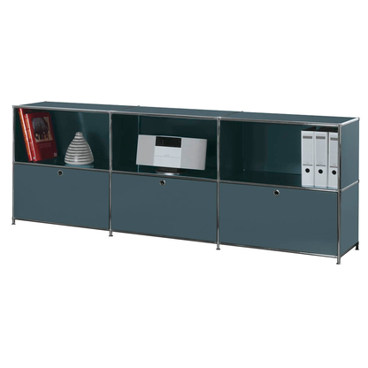 Artikelbild 4 für viasit Sideboard System4, 136205 anthrazit 227,9 x 40,4 x 80,7 cm, 1 St., Artikelnummer 136205