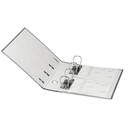 Artikelbild 4 für LEITZ 1092 Doppelordner schwarz Karton 7,5 cm, 1 St., Artikelnummer 649830