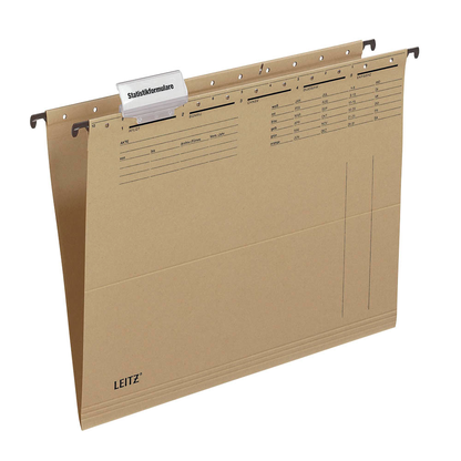 Artikelbild 3 für LEITZ Hängemappen ALPHA® 1915 naturbraun, 10 St., Artikelnummer 199984