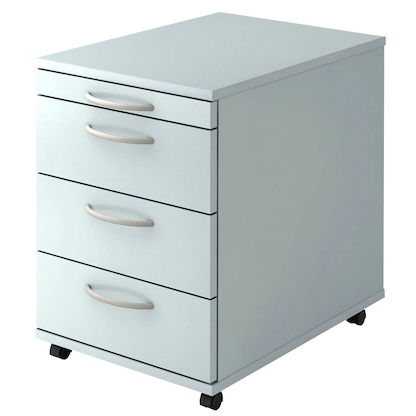 Artikelbild 4 für HAMMERBACHER Inader Büromöbel-Set lichtgrau, Artikelnummer 173173