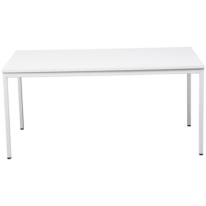 Artikelbild 3 für Gürkan Mehrzwecktisch weiß rechteckig, Vierkantrohr weiß, 160,0 x 80,0 x 75,0 cm, Artikelnummer 896021