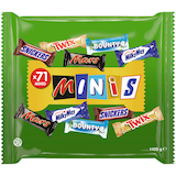Artikelbild 1 für MINiS MIXED Minis Schokoriegel 71 St./1,425 kg, Artikelnummer 482523