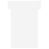 Artikelbild 1 für FRANKEN TK209 Größe 2 T-Steckkarten weiß, 100 St., Artikelnummer 696666