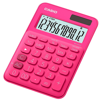 Artikelbild für CASIO MS-20UC Tischrechner pink, Artikelnummer 435988