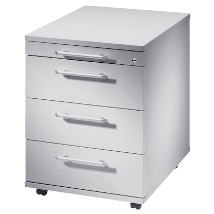 Artikelbild 4 für HAMMERBACHER AC30 Rollcontainer lichtgrau 4 Auszüge 42,8 x 58,0 x 59,0 cm, Artikelnummer 984336