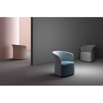 Artikelbild 2 für meet powered by PAPERFLOW Sessel CROWN grau schwarz Stoff 73,0 x 63,5 x 69,0 cm, 1 St., Artikelnummer 300911