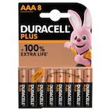 Artikelbild 1 für DURACELL Batterien PLUS Alkali-Mangan Micro AAA 1,5 V, 8 St., Artikelnummer 561727