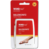 Artikelbild 1 für WUNDmed® Blasenpflaster Ballenschutz Hallux Valgus 02-137 transparent 4,3 x 4,3 cm, 3 St., Artikelnummer 471549