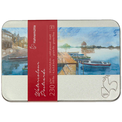 Artikelbild 3 für HAHNEMÜHLE Aquarellpostkarten 230 g/qm, 30 St., Artikelnummer 708679