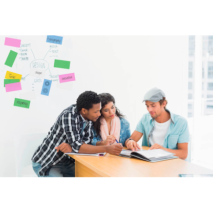 Artikelbild 2 für Legamaster Moderationskarten Magic-Chart Notes farbsortiert 10,0 x 20,0 cm, 250 St., Artikelnummer 367817