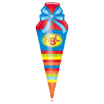 Artikelbild für amscan® Folienballon Schultüte blau, 1 St., Artikelnummer 222236