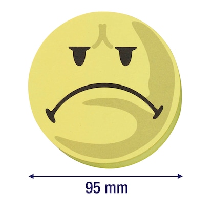 Artikelbild 2 für FRANKEN Moderationskarten gelb Ø 9,5 cm, 100 Blatt, Artikelnummer 538126