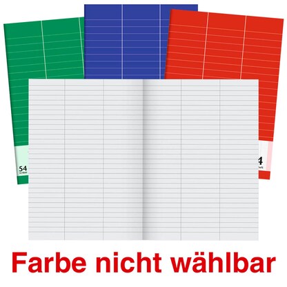 Artikelbild für BRUNNEN Vokabelheft Lineatur 54 liniert DIN A5 ohne Rand, 32 Blatt, 1 St., Artikelnummer 490078