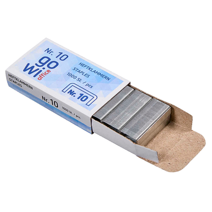 Artikelbild 2 für Gowi Heftklammern No.10, 1.000 St., Artikelnummer 758761