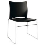 Artikelbild 1 für Topstar Besucherstühle W-Chair CH490-0 schwarz Kunststoff, 4 St., Artikelnummer 467571