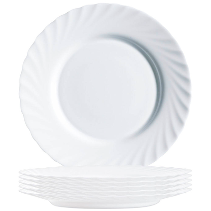 Artikelbild für ARCOROC Teller Trianon White weiß Ø 24,5 cm, 6 St., Artikelnummer 977367