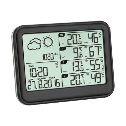 Artikelbild für TFA® VIEW 35.1142.01 Wetterstation schwarz, Artikelnummer 915037