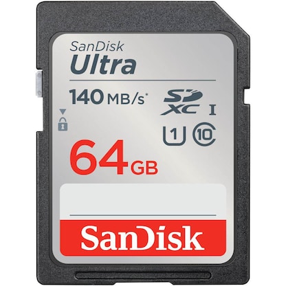Artikelbild für SanDisk Speicherkarte SDXC-Card Ultra, 64 GB, 1 St., Artikelnummer 827503