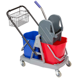 Artikelbild 1 für Nölle Reinigungswagen DOUBLE, Artikelnummer 302216