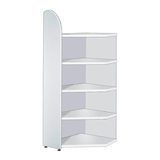 Artikelbild 1 für Kerkmann Eckregal Dante weiß 60,0 x 32,5 - 60,0 x 190,0 cm, 1 St., Artikelnummer 658955