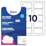 Artikelbild 1 für AVERY Zweckform Namensetiketten L4785-20 weiß 80,0 x 50,0 mm, 20 Blatt, Artikelnummer 585380