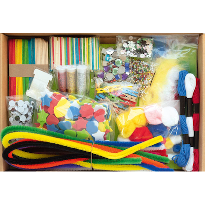 Artikelbild 3 für folia Bastelset Kreativbox mixed 1.300-tlg. mehrfarbig, Artikelnummer 822268