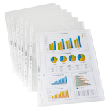 Artikelbild 1 für herlitz Prospekthüllen DIN A4 glasklar glatt 0,05 mm, 100 St., Artikelnummer 402212