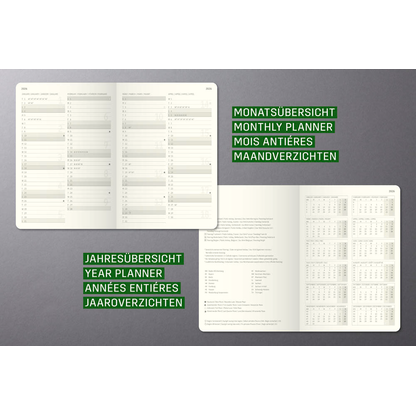 Artikelbild 8 für SIGEL Taschenkalender Conceptum 2026 mintgrün, 1 St., Artikelnummer 568609