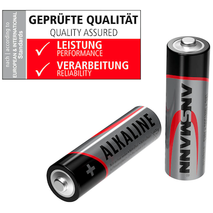 Artikelbild 4 für ANSMANN Batterien Alkaline Mignon AA 1,5 V, 100 St., Artikelnummer 105781