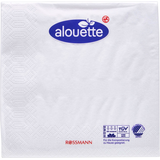 Artikelbild 1 für alouette Servietten weiß 3-lagig 25,0 x 25,0 cm, 20 St., Artikelnummer 432887