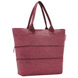 Artikelbild 1 für reisenthel® Einkaufstasche shopper e1 Kunstfaser twist maroon RJ3104, Artikelnummer 571396