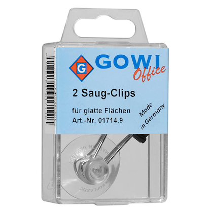 Artikelbild 7 für Gowi Saugnäpfe mit Foldbackklammer schwarz 2,5 cm, 2 St., Artikelnummer 431580