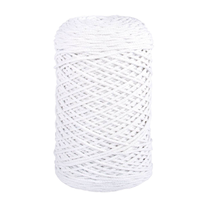 Artikelbild für Rayher Garn Recycling Braidy weiß matt weiß 2,0 mm x ca. 250,0 m, Artikelnummer 284483