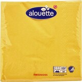 Artikelbild 1 für alouette Servietten gelb 3-lagig 33,0 x 33,0 cm, 30 St., Artikelnummer 432902