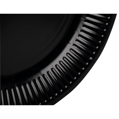 Artikelbild 3 für PROnappe Pappteller schwarz Ø 23,0 cm, 20 St., Artikelnummer 345738