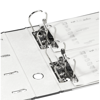 Artikelbild 6 für LEITZ 1092 Doppelordner schwarz Karton 7,5 cm, 1 St., Artikelnummer 649830