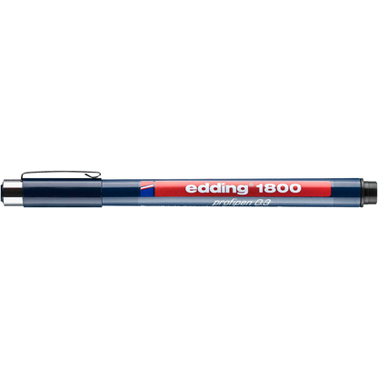 Artikelbild 2 für edding 1800 Fineliner schwarz 0,35 mm, 1 St., Artikelnummer 898128