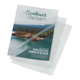 Artikelbild 1 für office discount Sichthüllen DIN A4 transparent genarbt 0,12 mm, 100 St., Artikelnummer 780809