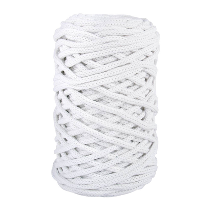 Artikelbild für Rayher Garn Recycling Braidy weiß matt weiß 4,0 mm x 60,0 m, Artikelnummer 284473