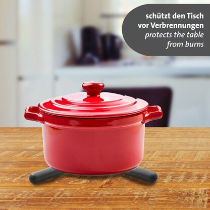 Artikelbild 2 für WESTMARK Untersetzer schwarz, 1 St., Artikelnummer 996948