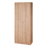 Artikelbild 1 für HAMMERBACHER Aktenschrank Schrank Prokura, V6100/N/N/SG nussbaum 4 Fachböden 80,0 x 42,0 x 200,4 cm, Artikelnummer 970830