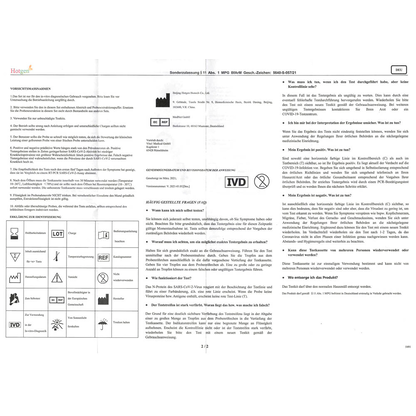 Artikelbild 8 für Hotgen Laien-Antigen-Schnelltest, 1 St., Artikelnummer 445744
