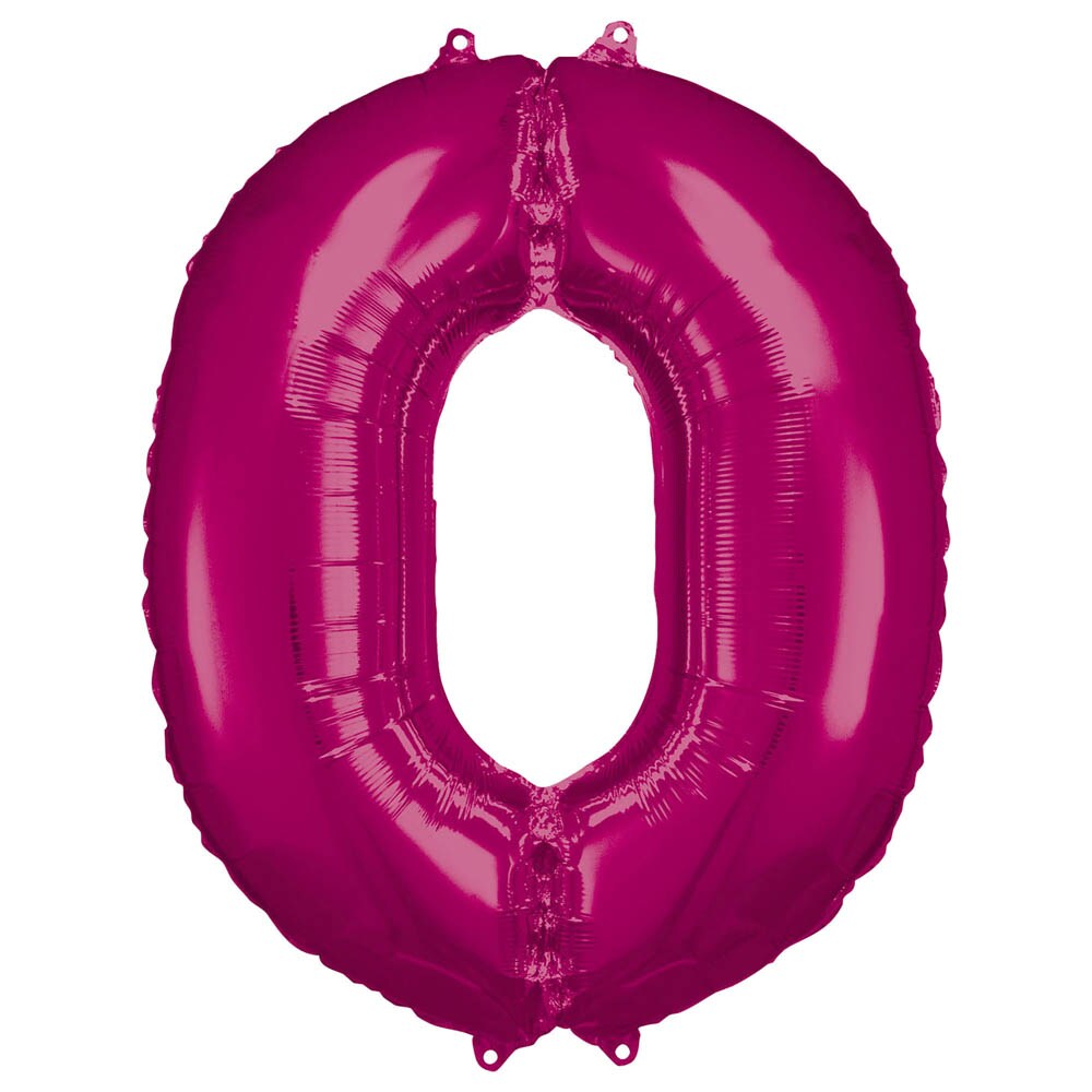 Amscan Folienballon Zahl 9 – Goldfarben, 81,3 Cm Groß, Für Geburtstage & Jubiläen, Mit Helium Füllbar