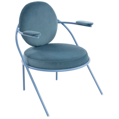 Artikelbild für meet powered by PAPERFLOW Sessel SATURNE blau Stoff 70,0 x 73,0 x 88,0 cm, 1 St., Artikelnummer 231496