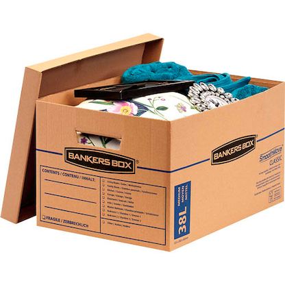 Artikelbild für Bankers Box Umzugskartons SmoothMove Umzugsbox 47,0 x 33,5 x 27,0 cm, 10 St., Artikelnummer 539139