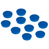 Artikelbild 1 für FRANKEN Magnet blau, Kunststoff Ø 3,8 cm, 10 St., Artikelnummer 670097