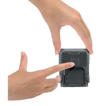 Artikelbild 4 für trodat Textstempel printy 4822 selbstfärbend schwarz ohne Logo, 1 St., Artikelnummer 499483