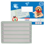 Artikelbild 1 für herlitz Schreiblernheft Hund Lineatur 0 liniert DIN A5 quer ohne Rand, 16 Blatt, 1 St., Artikelnummer 801177